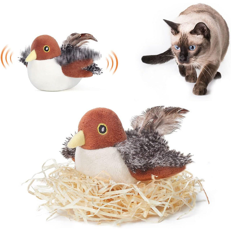 Flapping Bird Cat Toy